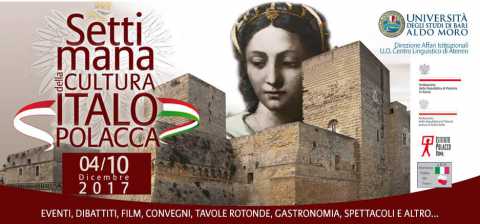 Bari, Settimana della cultura Italo Polacca: in citt dibattiti, film e spettacoli